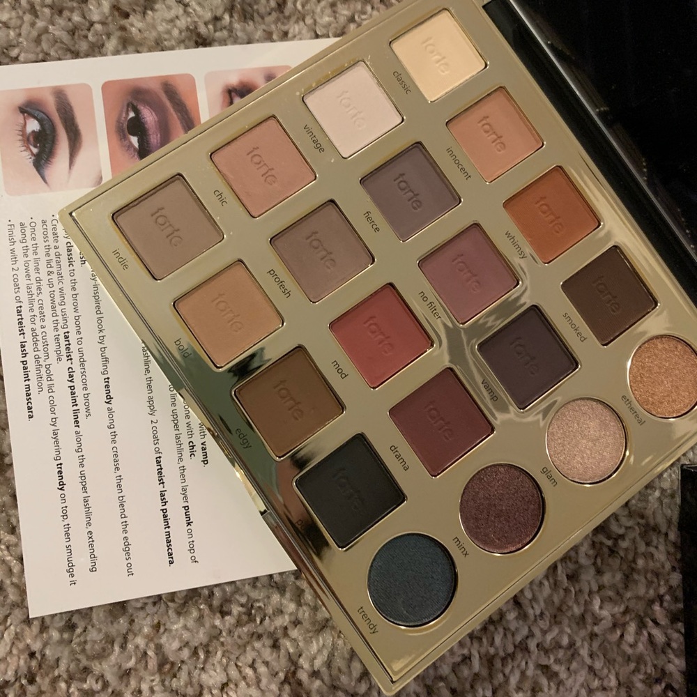 Brand new tarte eyeshadow palette